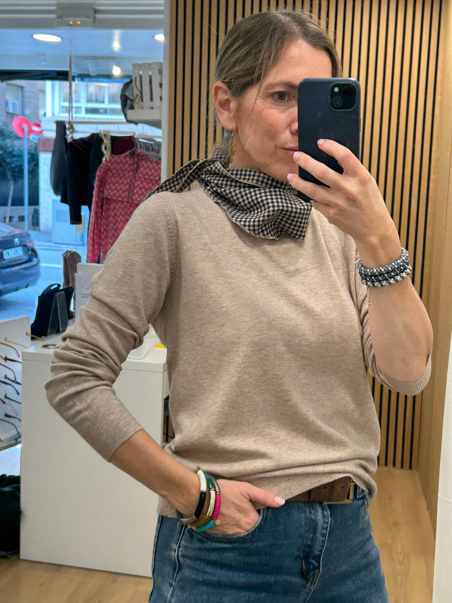 Jersey Básico - Beige