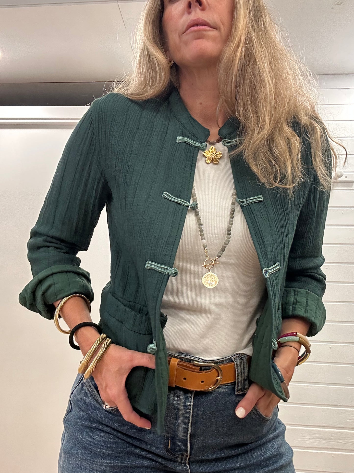 Chaqueta Mía - Verde