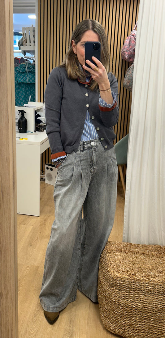 Jeans Gabriela Grises