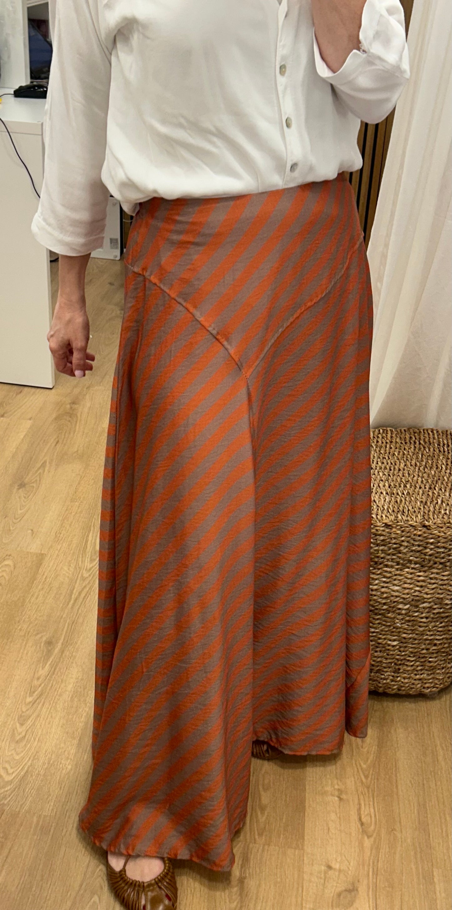 Falda Denia - Topo&Naranja