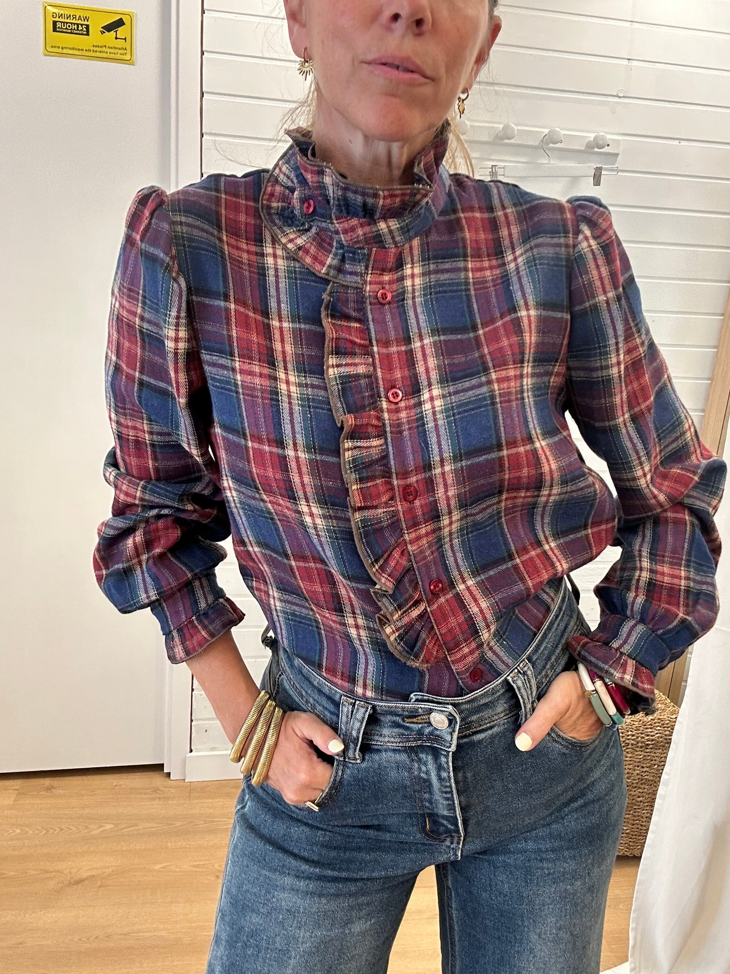Camisa Tartán