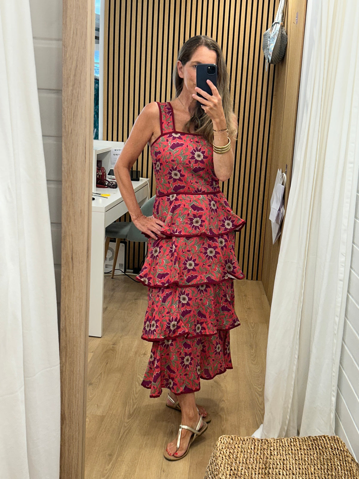 Vestido Inés - coral