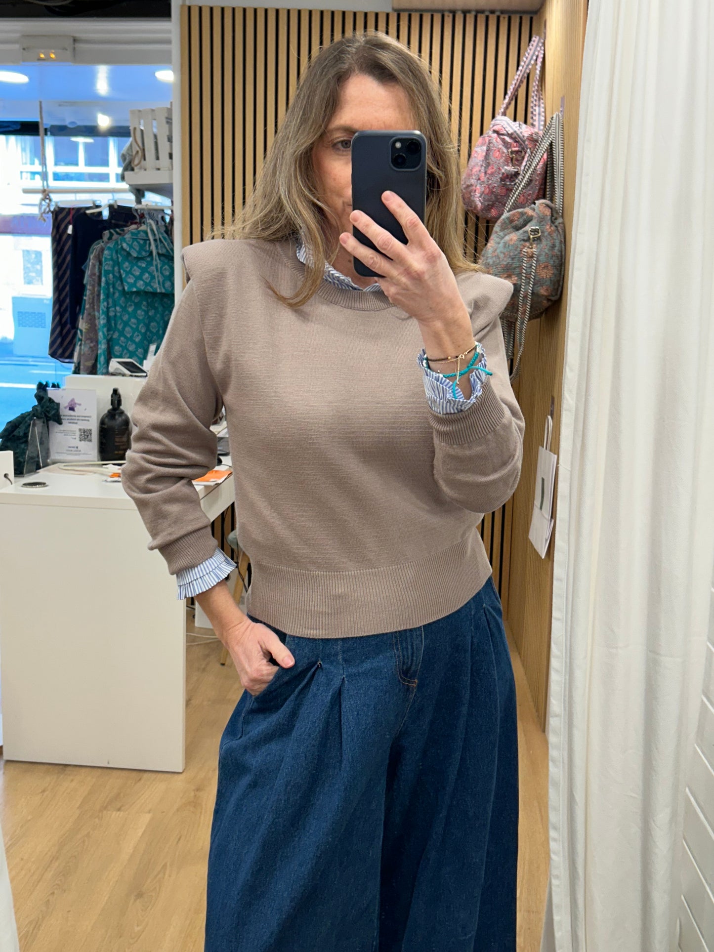 Jersey Tina - Beige