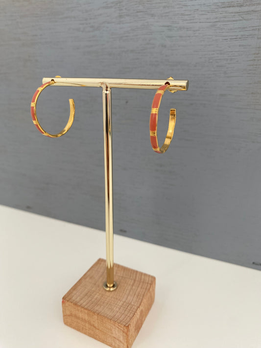 Pendientes Aros de Resina