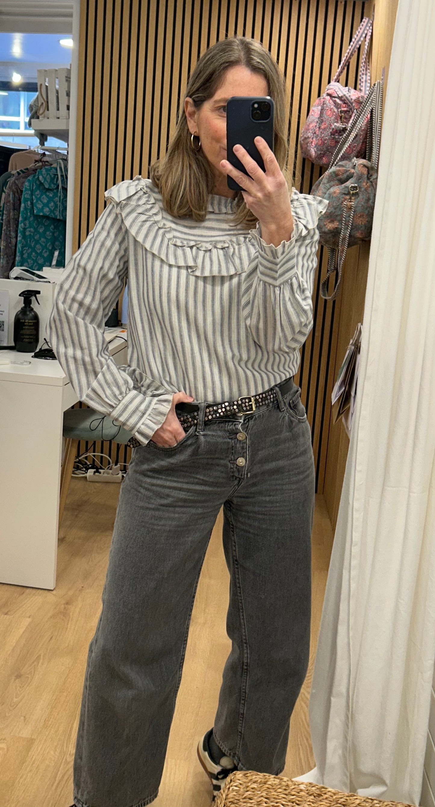 Camisa Belén - Azul