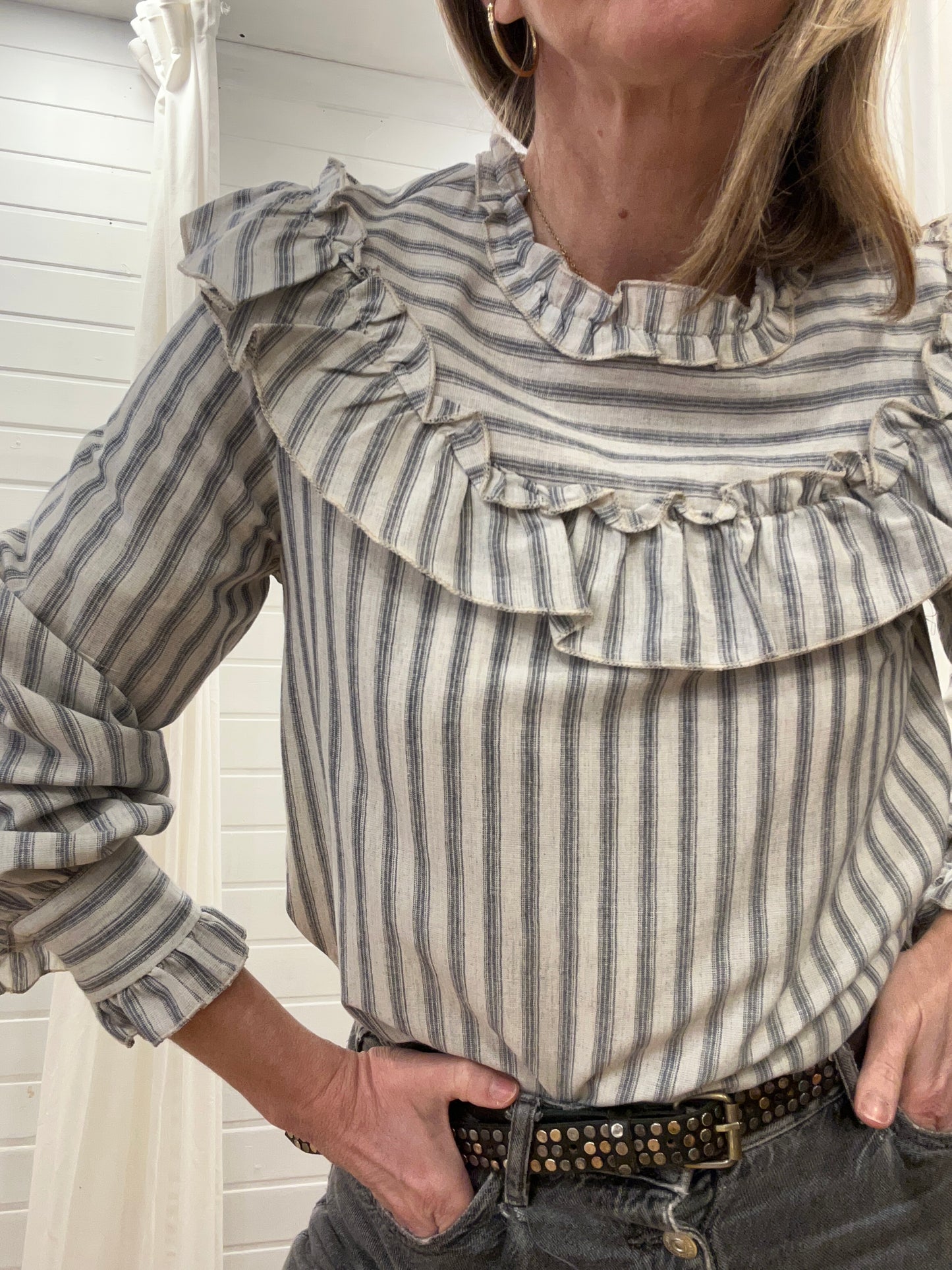 Camisa Belén - Azul